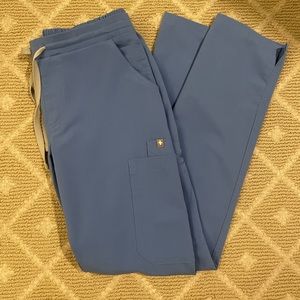 Light blue XS Fig scrub pants